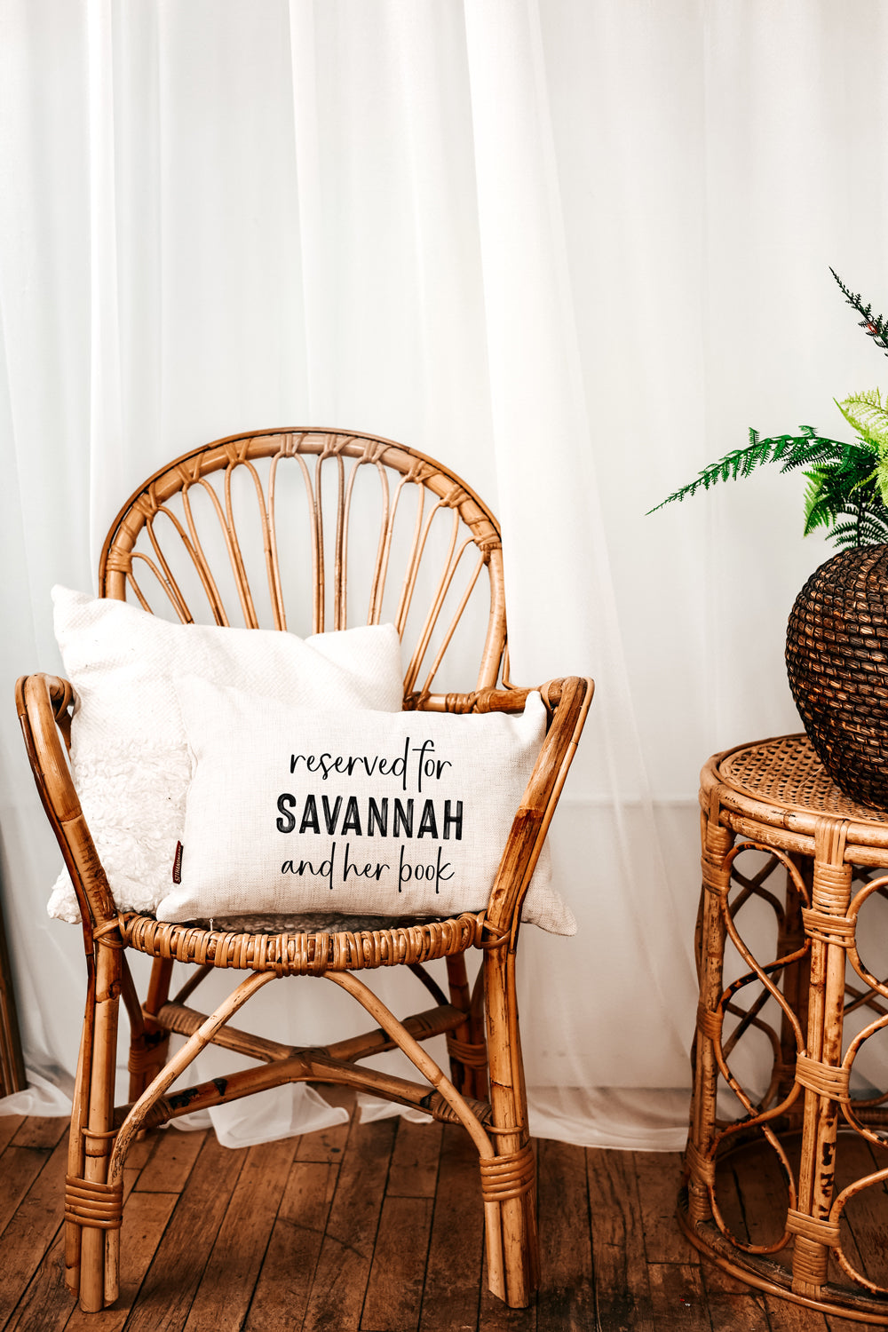 Book Pillow - Reserved For Personalized Name Pillow