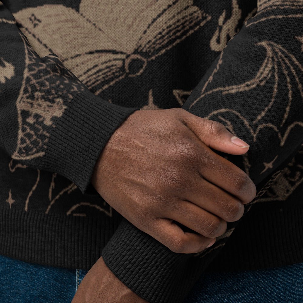 Romantasy Dark Crew-Neck Sweater