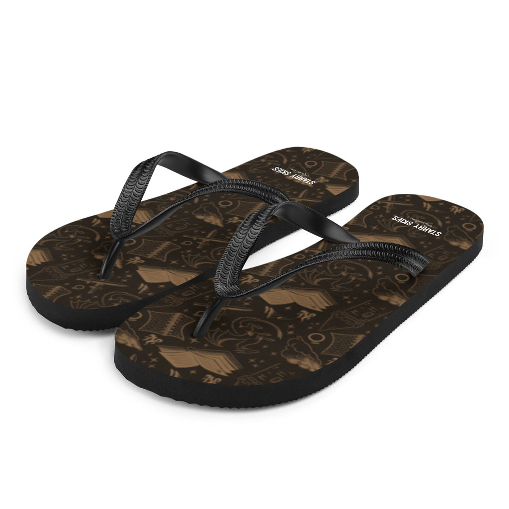 Romantasy Reader Flip-Flops