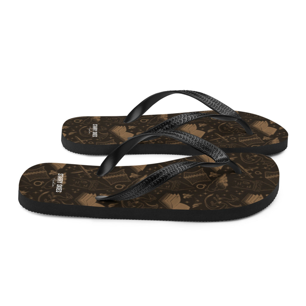 Romantasy Reader Flip-Flops