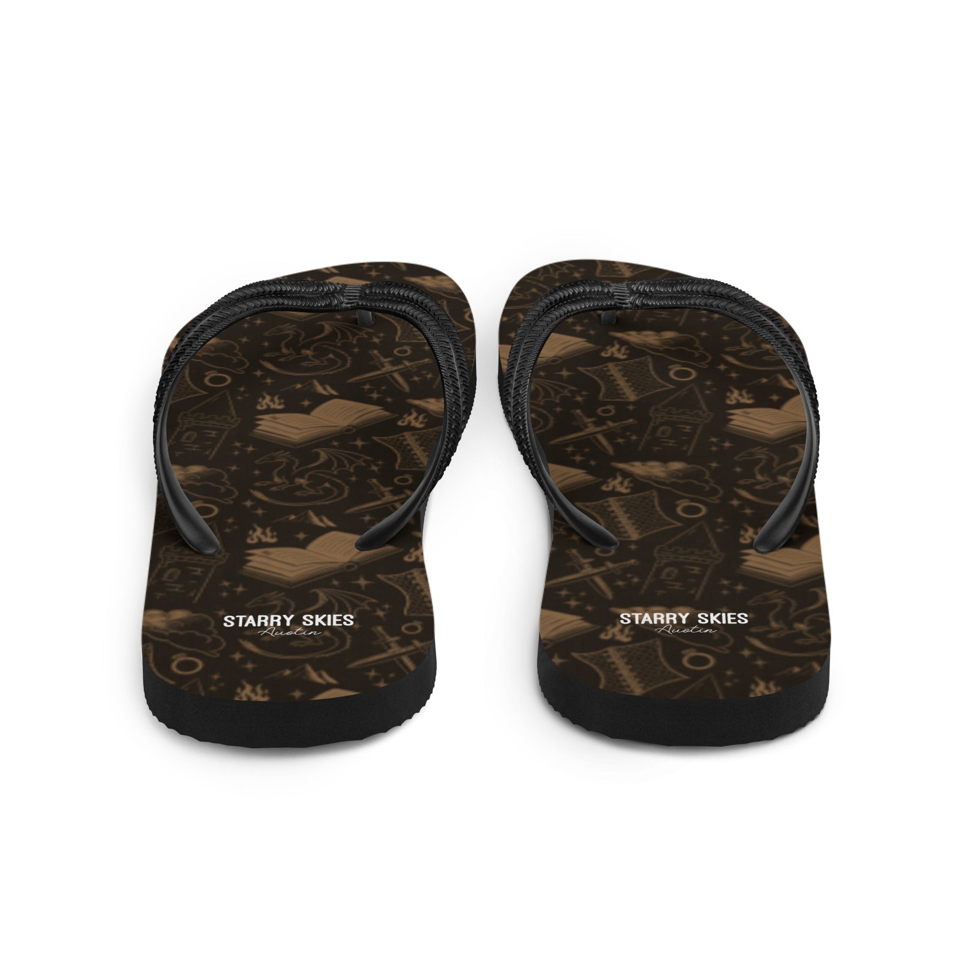 Romantasy Reader Flip-Flops