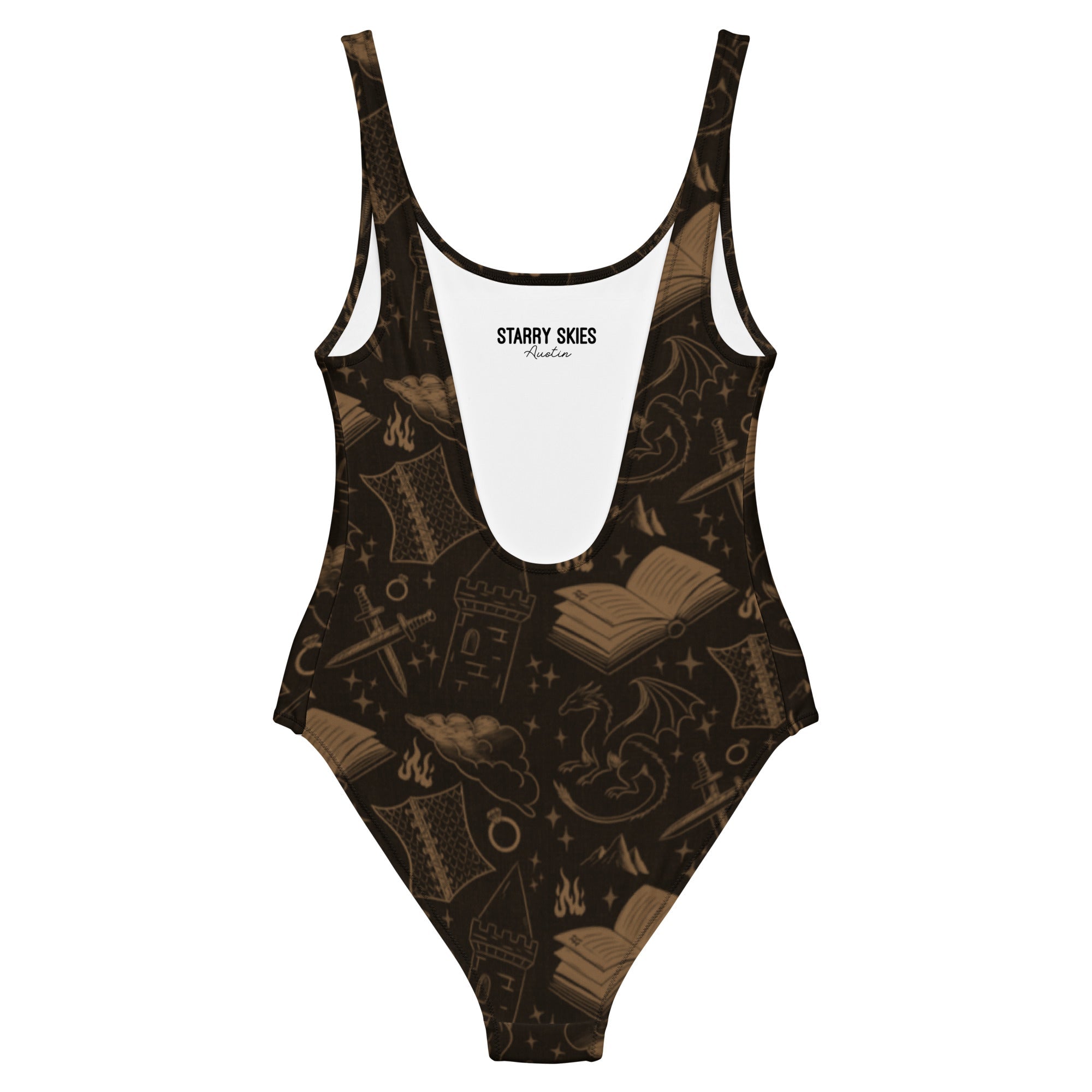 Romantasy Reader One-Piece Swimsuit