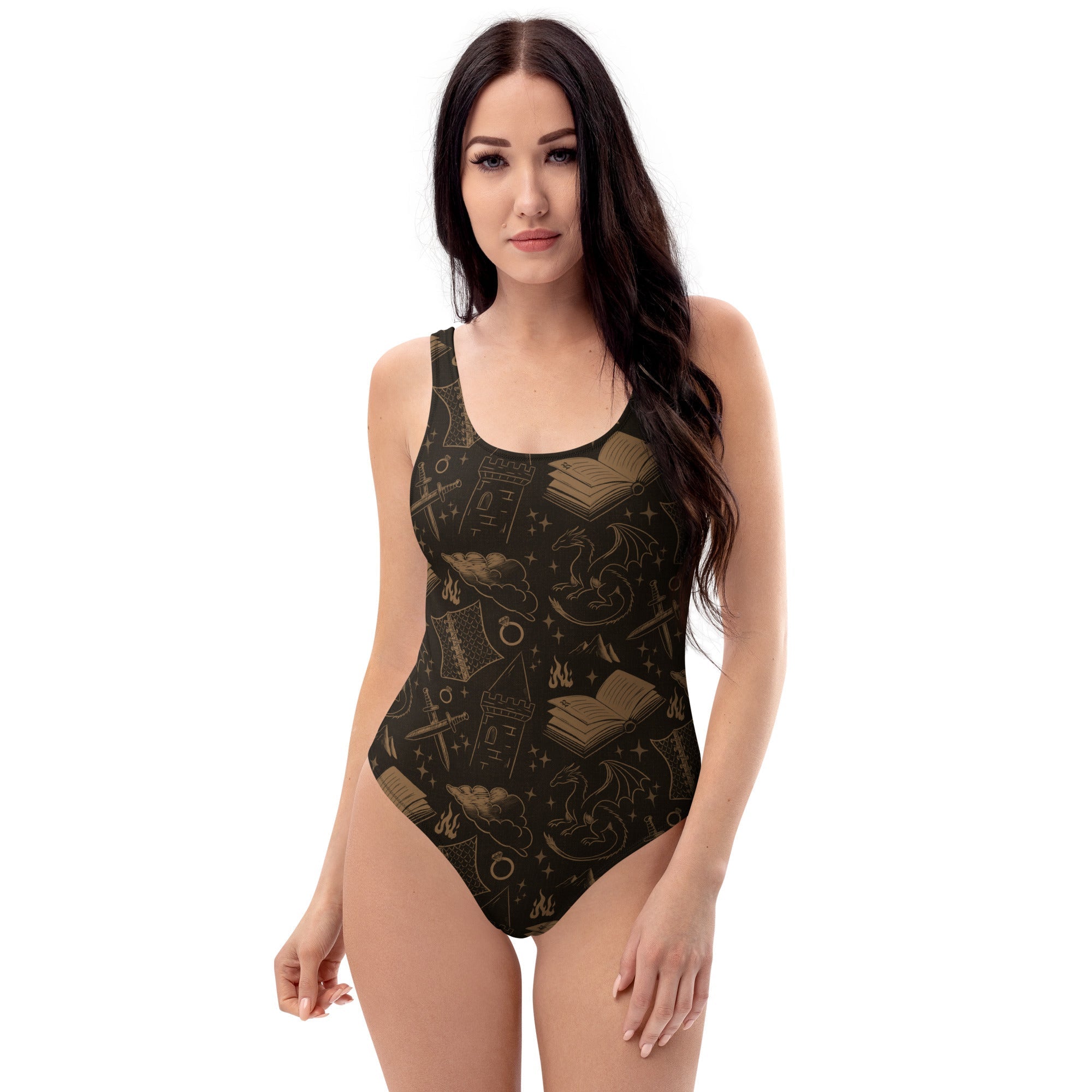 Romantasy Reader One-Piece Swimsuit