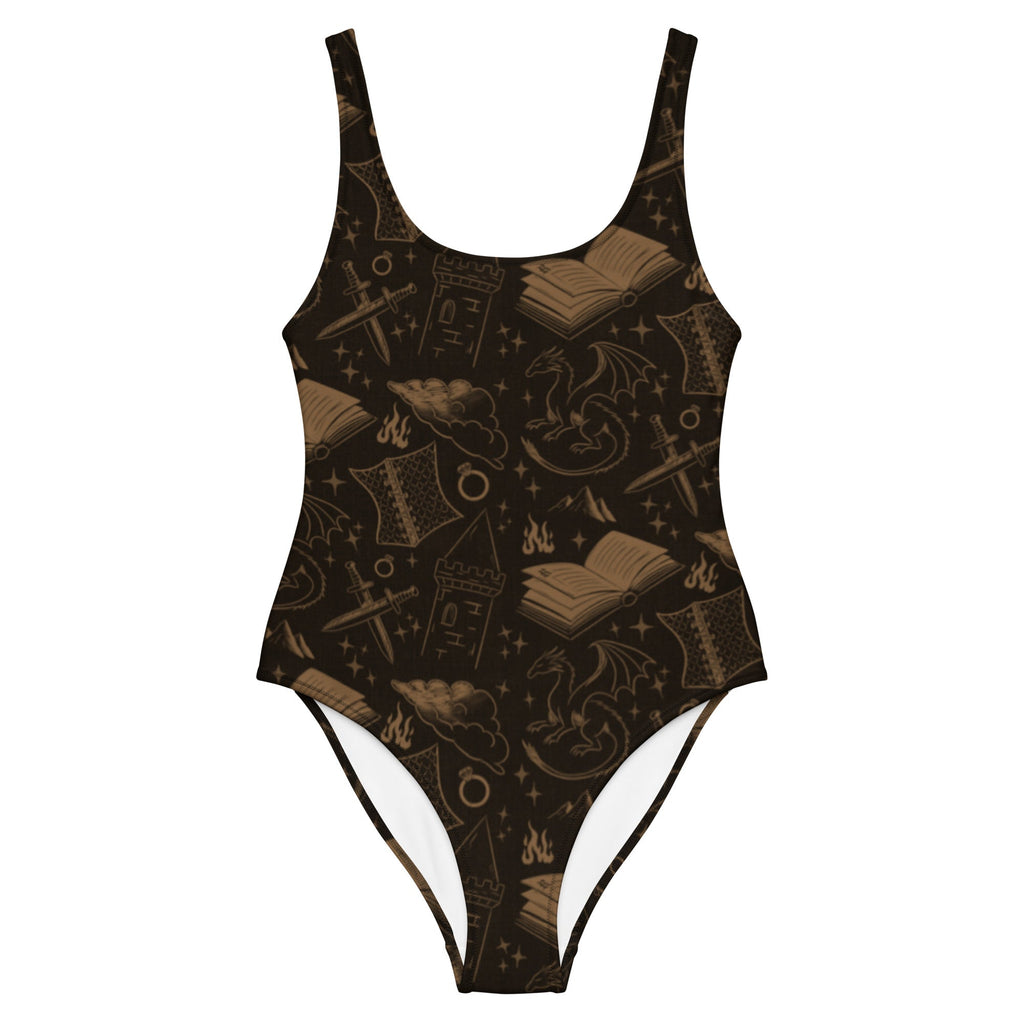 Romantasy Reader One-Piece Swimsuit
