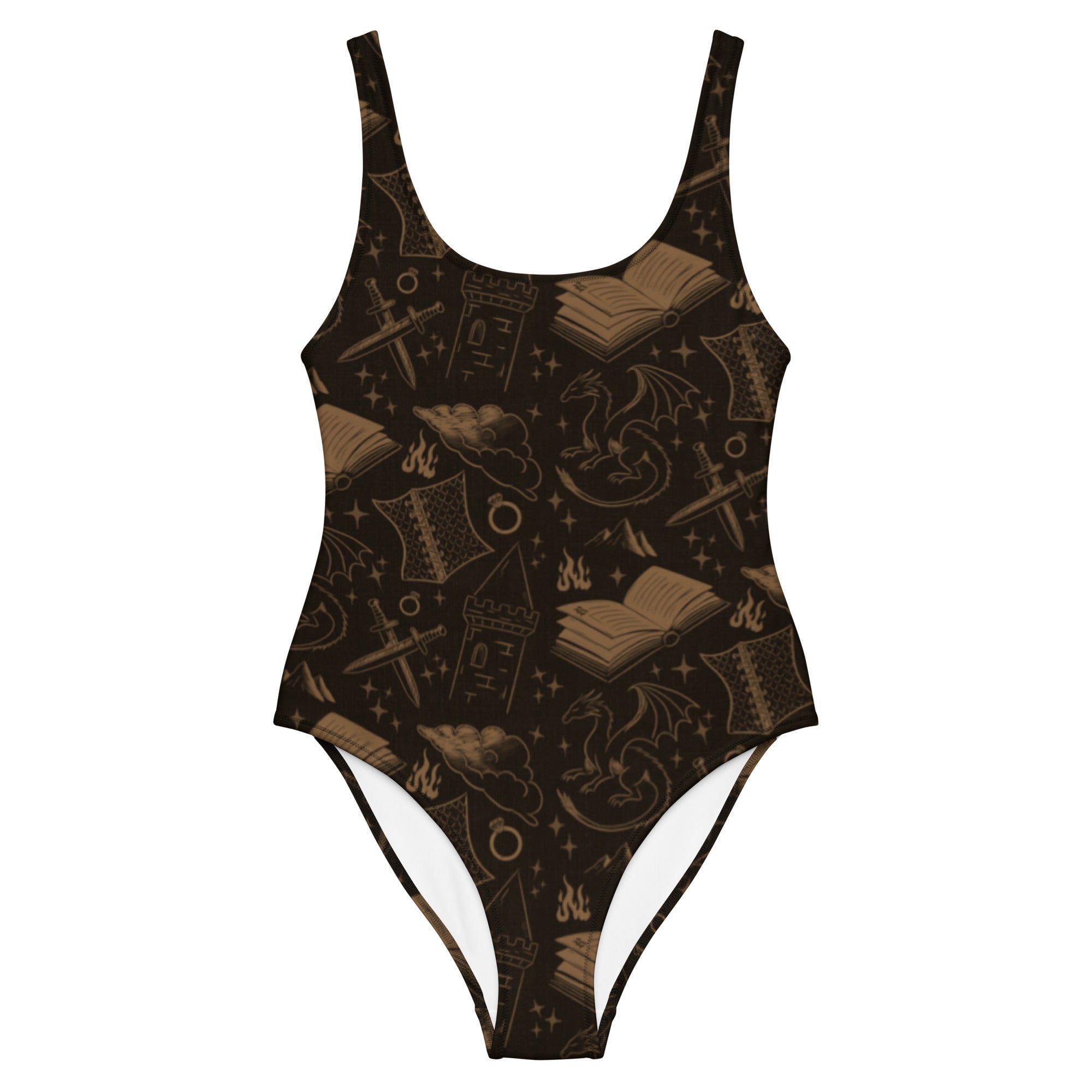 Romantasy Reader One-Piece Swimsuit