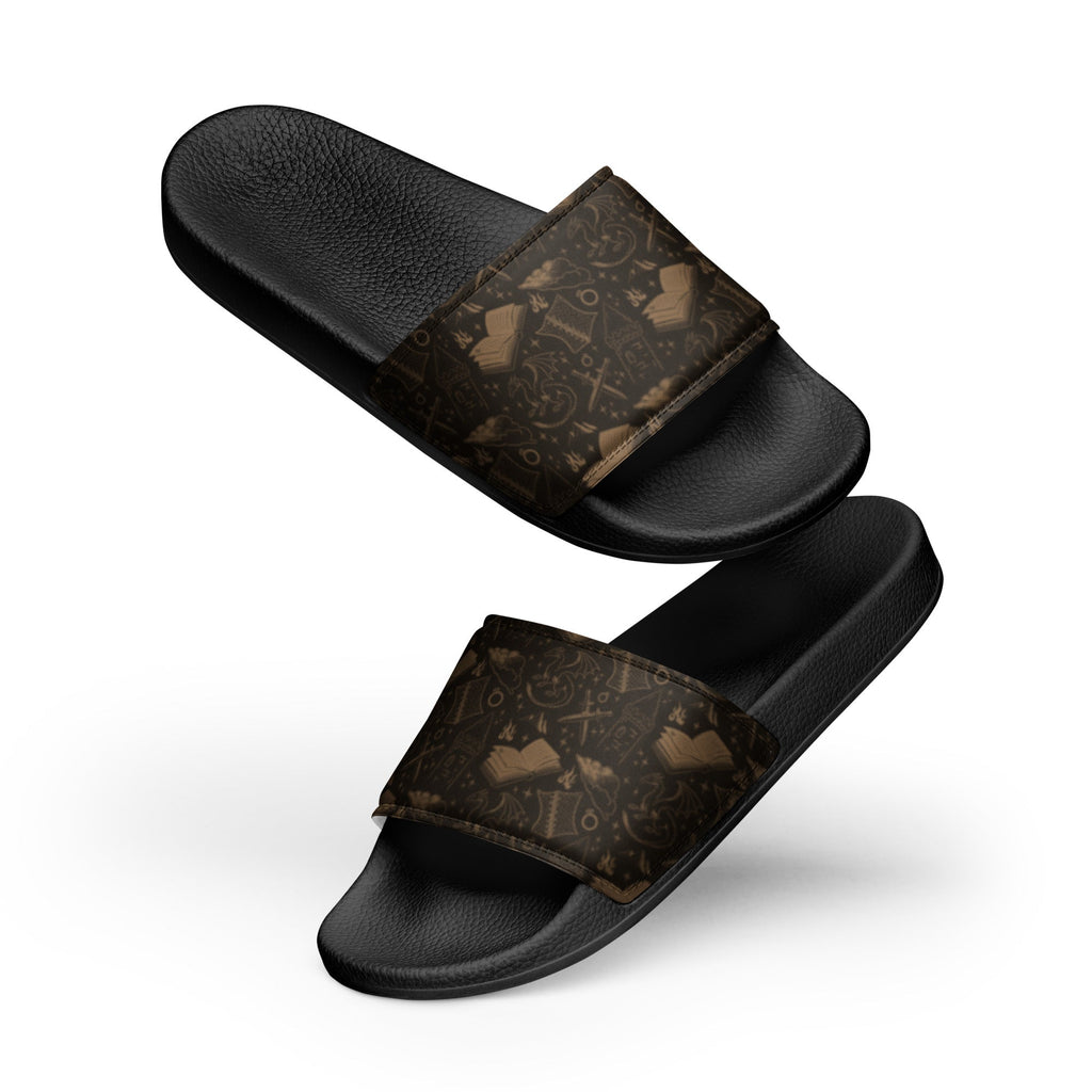 Romantasy Reader Slide Sandals