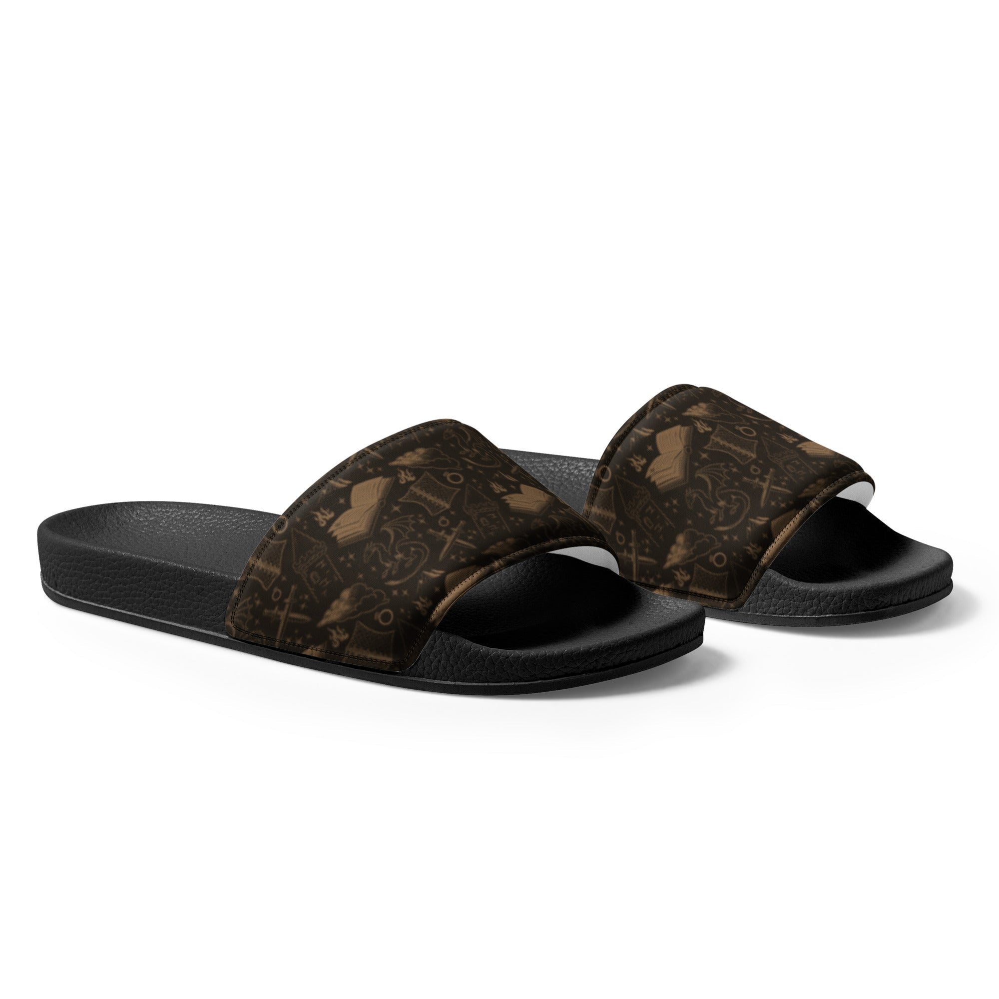 Romantasy Reader Slide Sandals