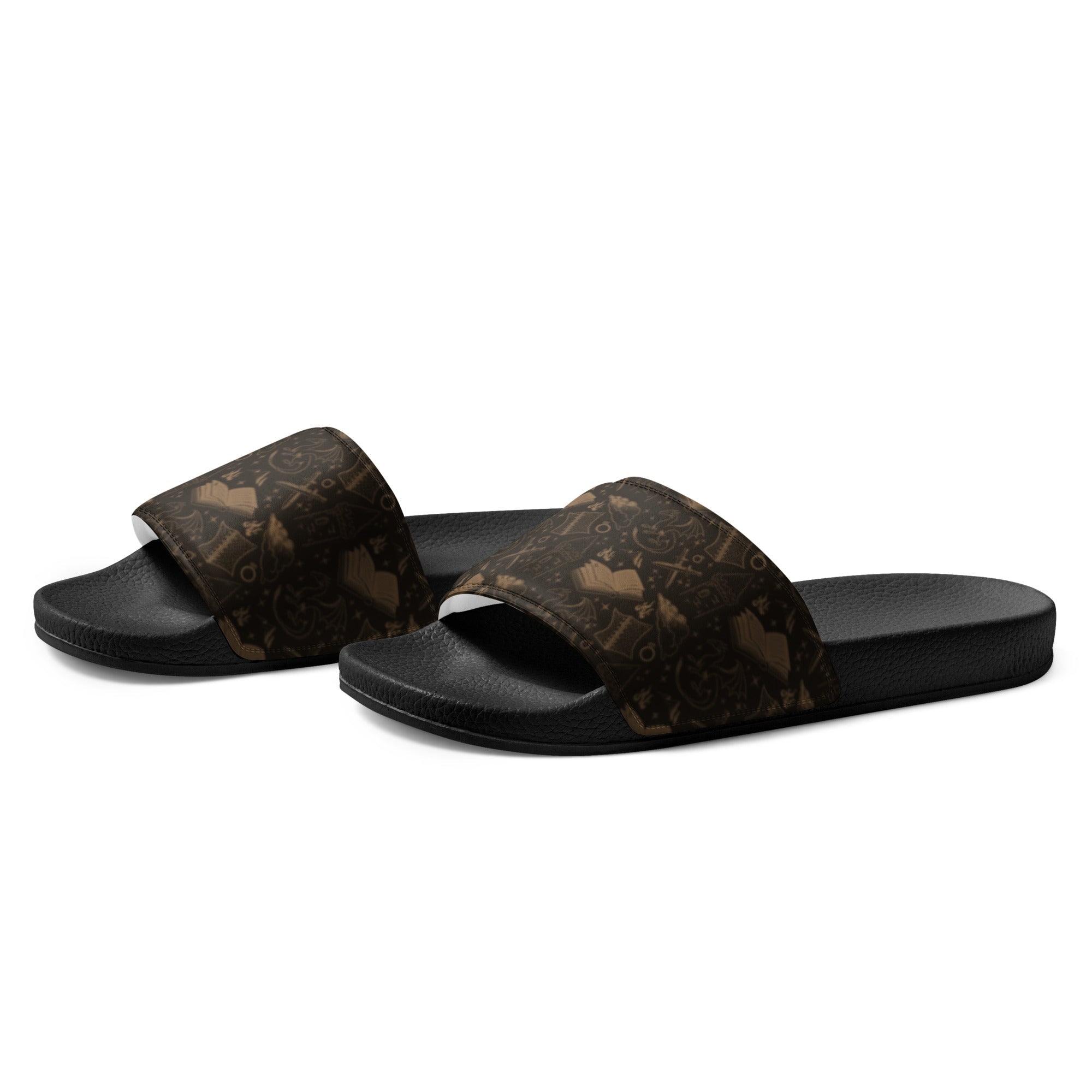 Romantasy Reader Slide Sandals