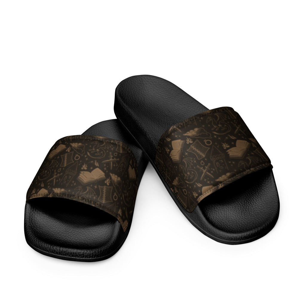 Romantasy Reader Slide Sandals