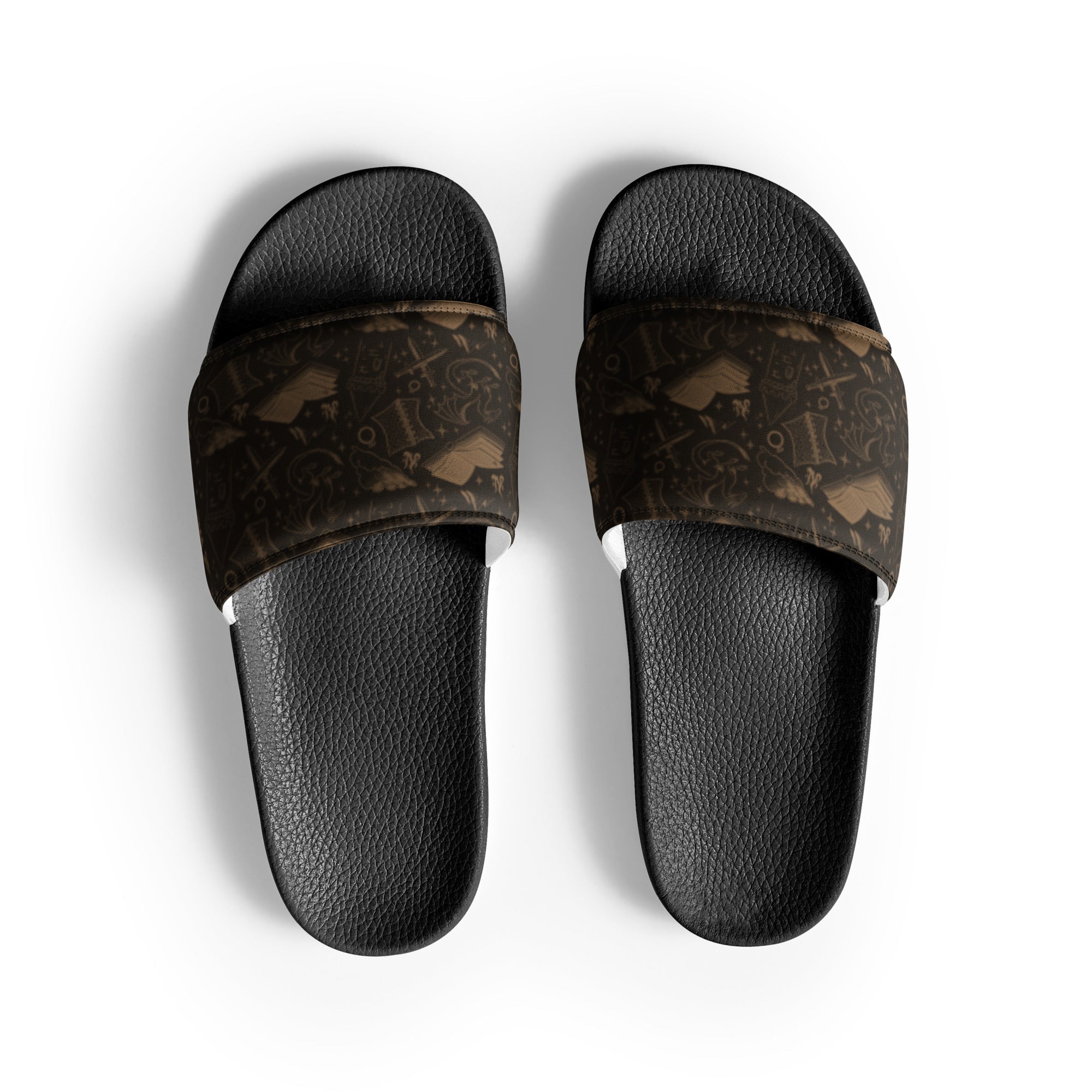 Romantasy Reader Slide Sandals