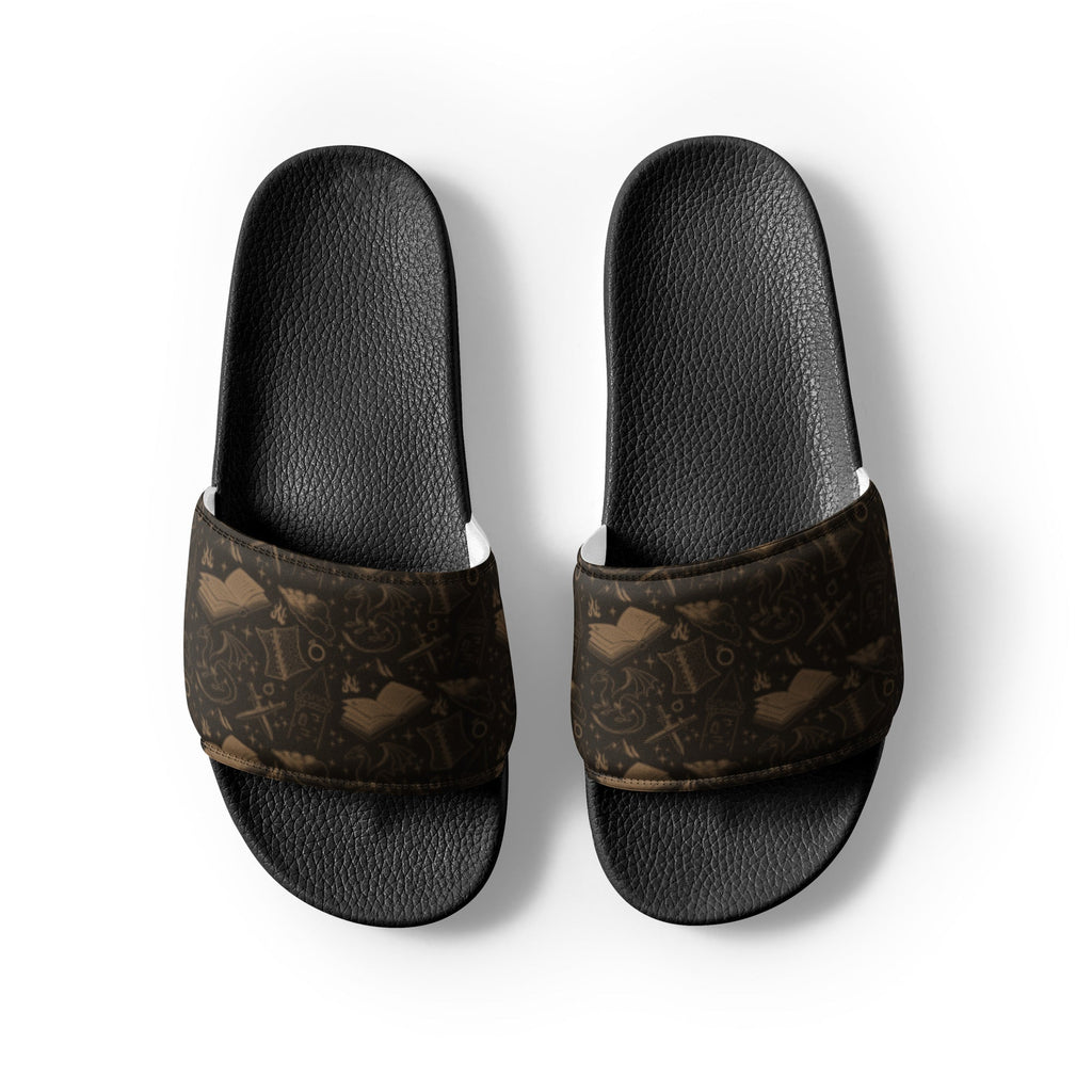 Romantasy Reader Slide Sandals