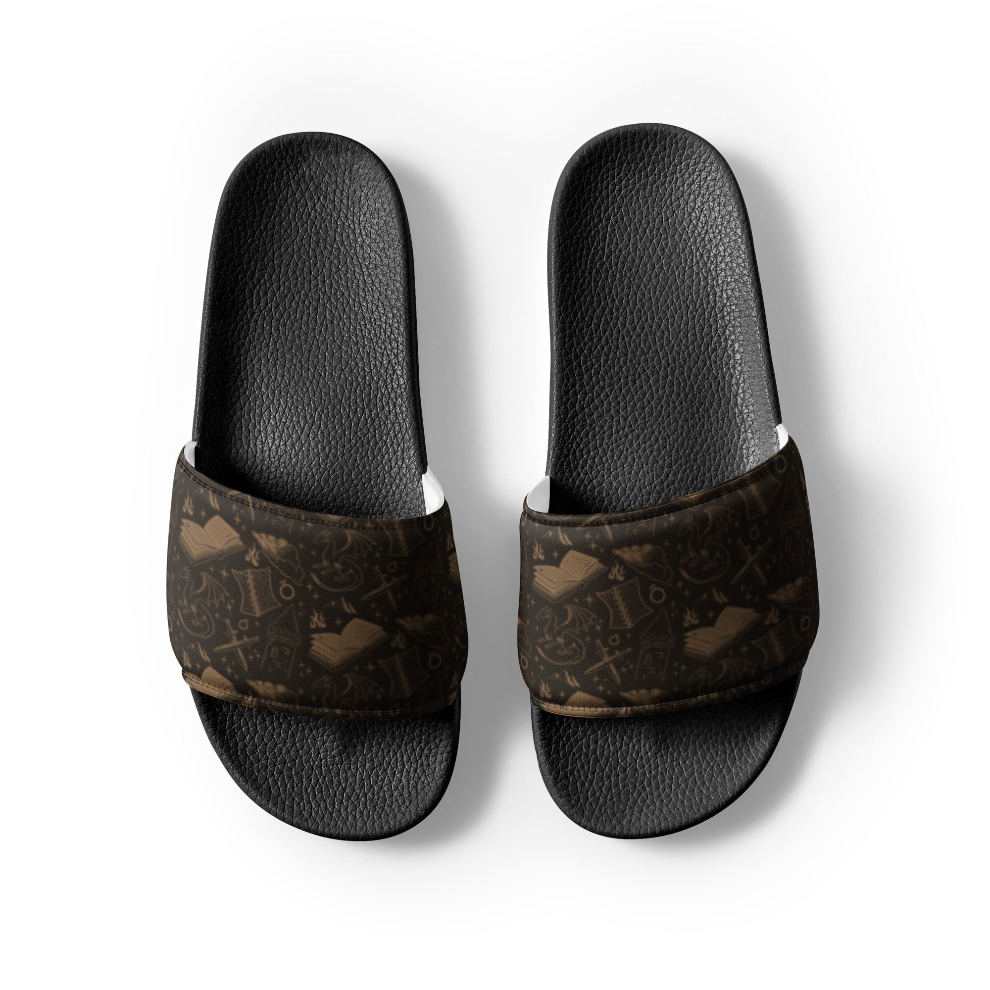 Romantasy Reader Slide Sandals