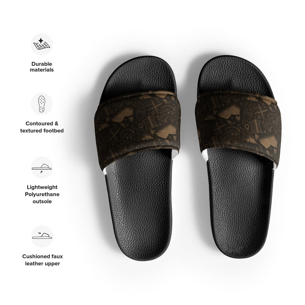 Romantasy Reader Slide Sandals