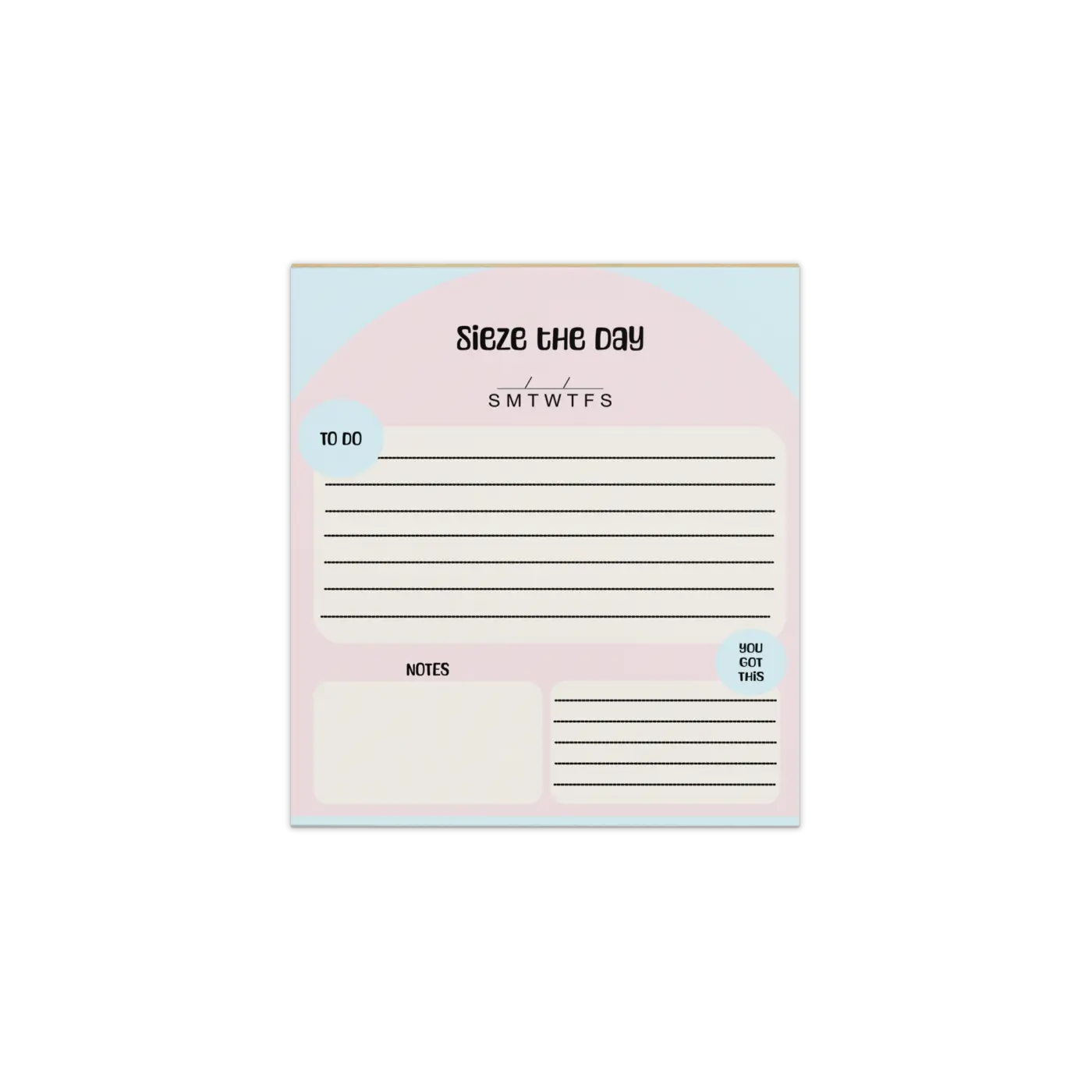 DipaliZ Weekly Planner Notepad Fashion Lovers 8.5x11in
