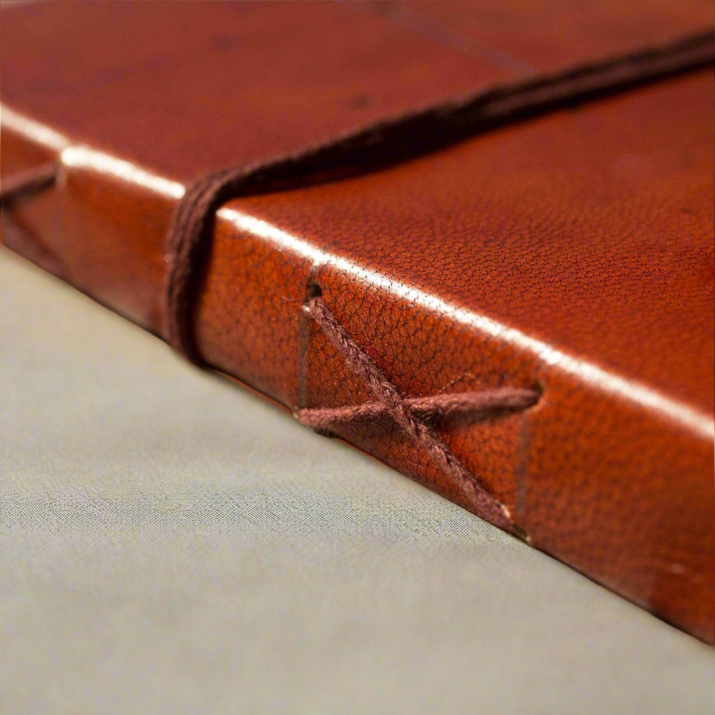 "Grow Through What You Go Through" Leather Journal - Your Healing Partner