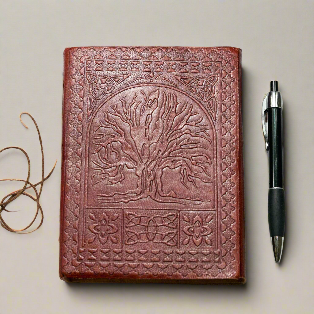 Tree Of Life Handmade Leather Journal