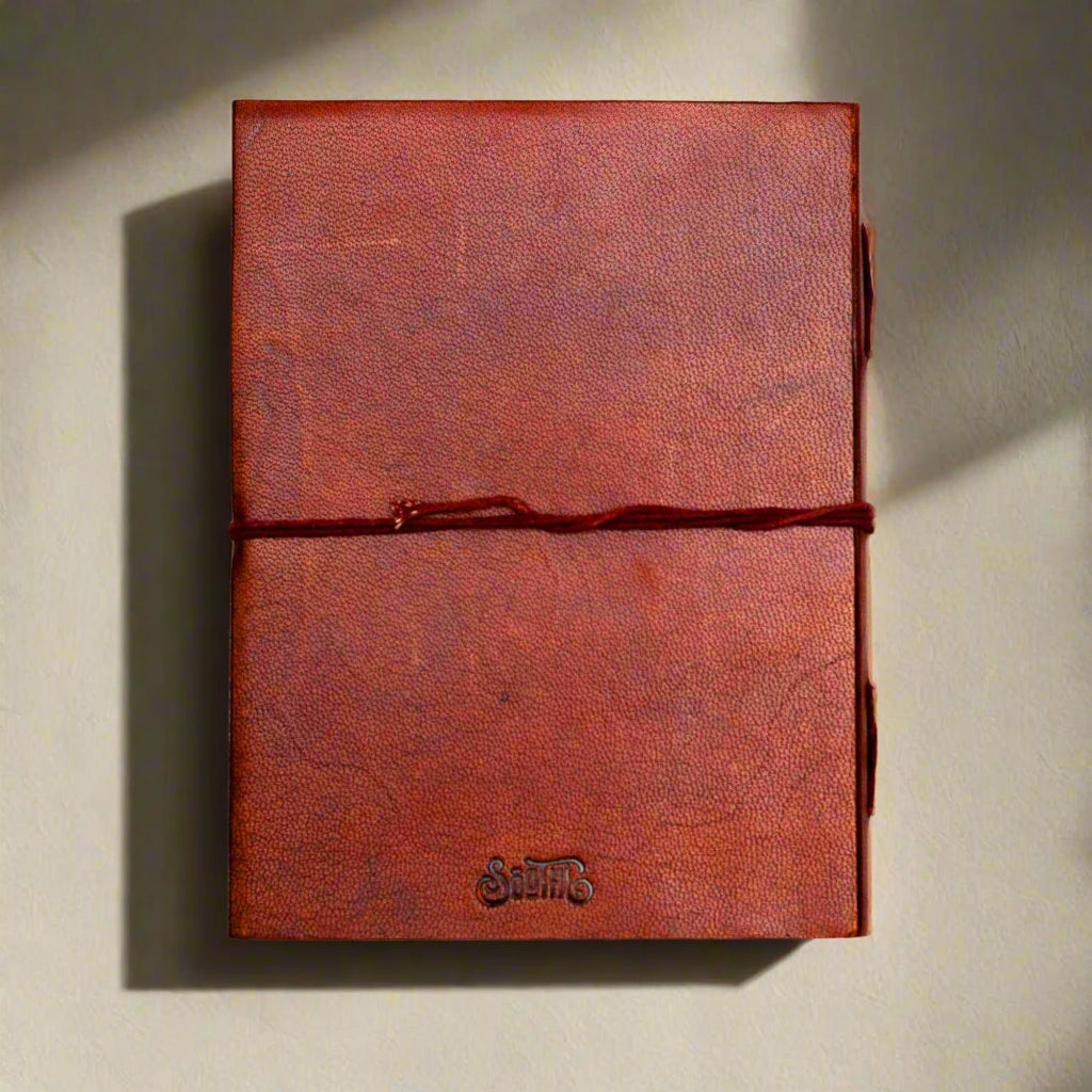 "Grow Through What You Go Through" Leather Journal - Your Healing Partner