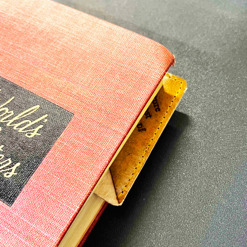 Square Leather Bookmarks